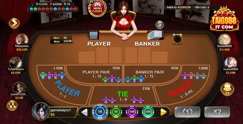 Bài baccarat go88 được đánh giá cao trong giới giải trí cá cược