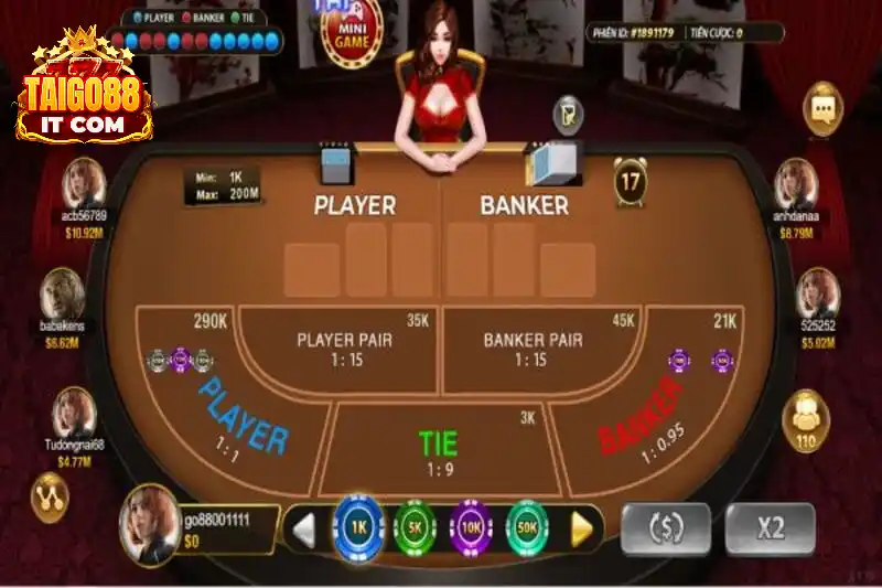 Thuật ngữ phổ biến trong bài Baccarat go88